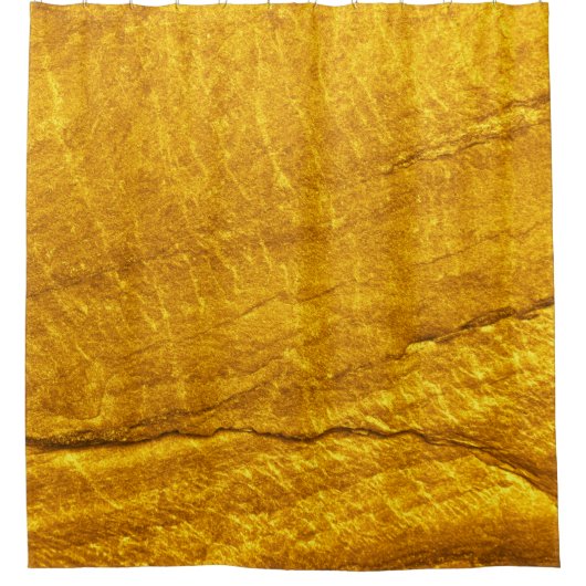 Hintergrund aus Goldstein. abstrakt, antike Duschvorhang (Vorderseite)
