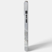 Hintergrund aus grauem Marmor Case-Mate iPhone Hülle (Rückseite / Links)