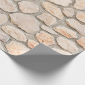 Hintergrund aus grauem Stein, Stein, Textur, Wand, Geschenkpapier (Ecke)