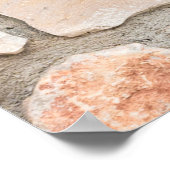 Hintergrund aus grauem Stein, Stein, Textur, Wand, Poster (Ecke)