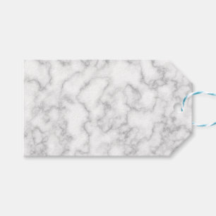 Hintergrund aus grauem, weißem Marmorgestein Geschenkanhänger