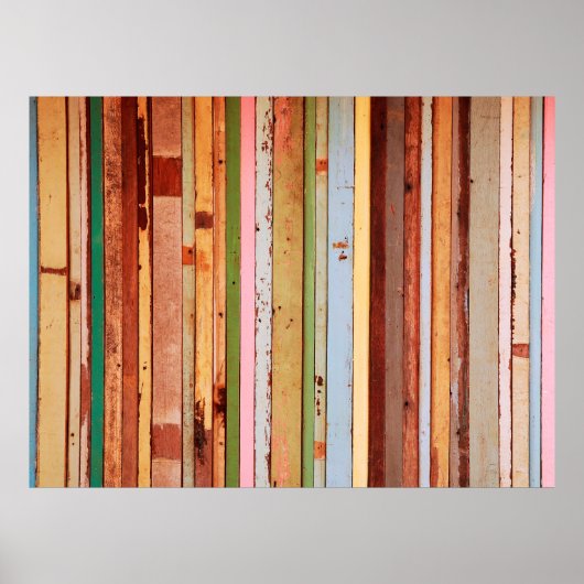 Hintergrund aus Holz für Vintage Tapeten Poster (Vorne)