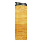 Hintergrund aus Holz Thermosbecher (Nach rechts gedreht)