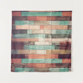 Hintergrund aus Holz Vintager Wallpaperbackgro Wandteppich (Vorderseite (Horizontal))