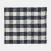 Hintergrund aus kariertem Baumwollstoff. Fleecedecke (Vorderseite (Horizontal))