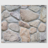 Hintergrund aus Kieselstein Geschenkpapier (Flach)