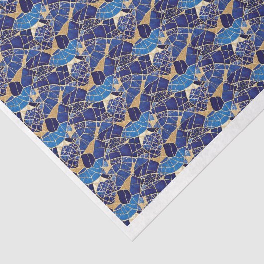 Hintergrund aus Kintsugi-Glas - Seidenpapier (Detail)