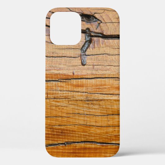 Hintergrund aus Naturholz, Holzschnitt und Bio Case-Mate iPhone Hülle (Rückseite)