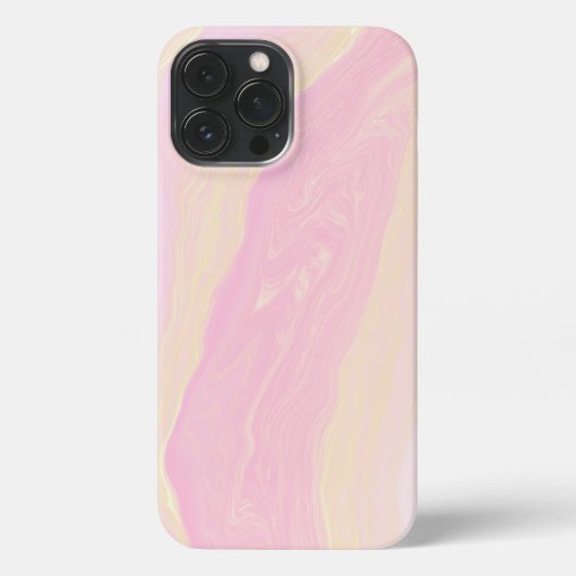 Hintergrund aus rosa Abstraktem Marmor iPhone Hülle (Rückseite)