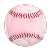 Hintergrund aus rosa Marmor, Hintergrund der flüss Baseball (Vorderseite)