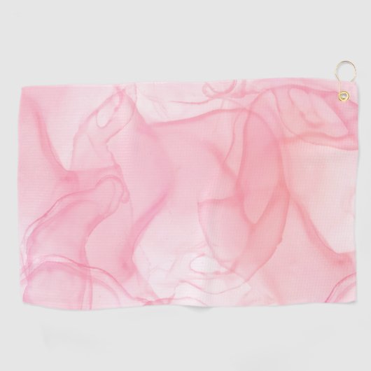 Hintergrund aus rosa Marmor, Hintergrund der flüss Golfhandtuch (Horizontal)