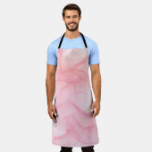 Hintergrund aus rosa Marmor, Hintergrund der flüss Schürze (Getragen)