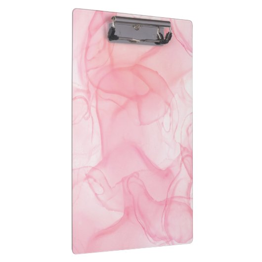 Hintergrund aus rosa Marmor, Hintergrund mit flüss Klemmbrett (Rechts)