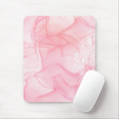 Hintergrund aus rosa Marmor, Hintergrund mit flüss Mousepad (Mit Mouse)