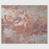 Hintergrund aus rostfreiem Metall Geschenkpapier (Flach)