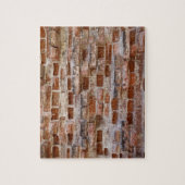 Hintergrund aus rotem Backstein Puzzle (Vertikal)