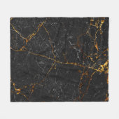 Hintergrund aus schwarzem Marmor, natürlicher Marm Fleecedecke (Vorderseite (Horizontal))