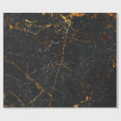 Hintergrund aus schwarzem Marmor, natürlicher Marm Geschenkpapier (Flach)