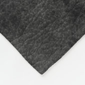 Hintergrund aus Textil-Leder Fleecedecke (Ecke)