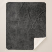 Hintergrund aus Textil-Leder Sherpadecke (Vorderseite)