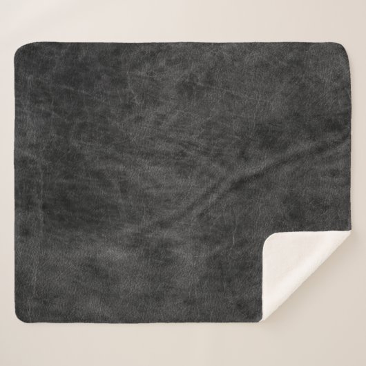 Hintergrund aus Textil-Leder Sherpadecke (Vorderseite (Horizontal))