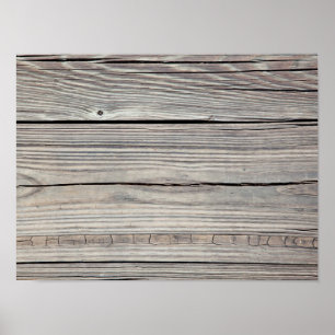 Hintergrund aus Vintagem Holz - Alte Tafel Poster