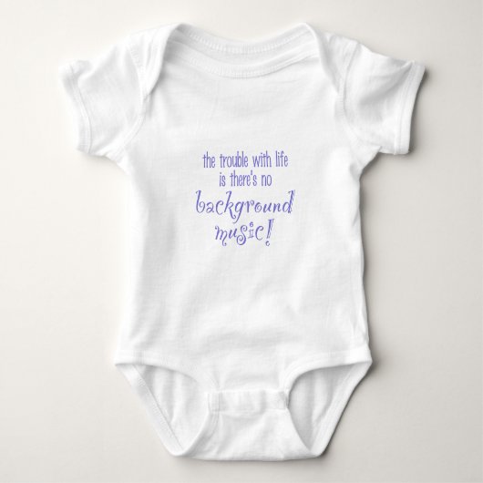 Hintergrund Baby Strampler (Vorderseite)