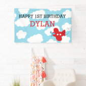 Hintergrund / Banner (blau und rot) (Insitu)