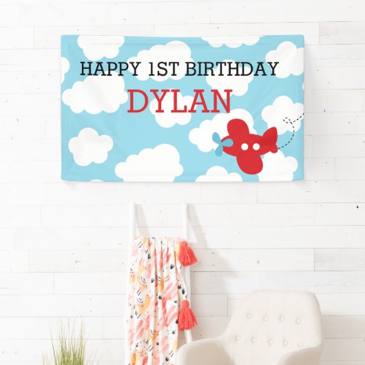 Hintergrund / Banner (blau und rot) (Insitu)