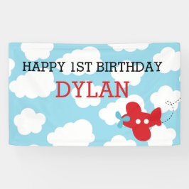 Hintergrund / Banner (blau und rot)