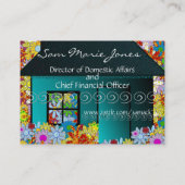 Hintergrund bei Zuhause-Mama bleibe Telefonnummerkarte (Rückseite)