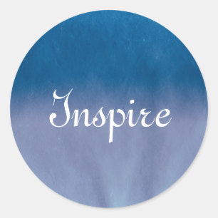 Hintergrund-Beschaffenheits-Aquarell-Papier 3 Runder Aufkleber