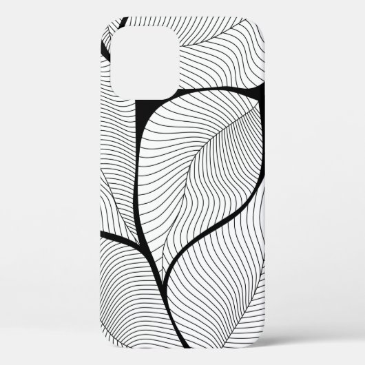 Hintergrund-Blätter Case-Mate iPhone Hülle (Rückseite)