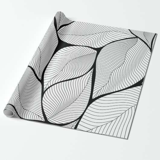 Hintergrund-Blätter Geschenkpapier (Ungerollt)