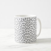 Hintergrund-Blätter Kaffeetasse (VorderseiteRechts)