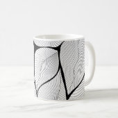 Hintergrund-Blätter Kaffeetasse (VorderseiteRechts)