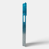 Hintergrund blau und grau Case-Mate iPhone hülle (Rückseite / Rechts)