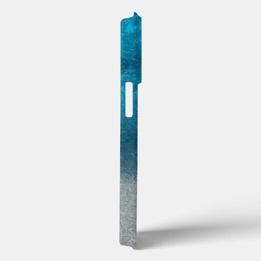 Hintergrund blau und grau Case-Mate iPhone hülle (Rückseite / Rechts)