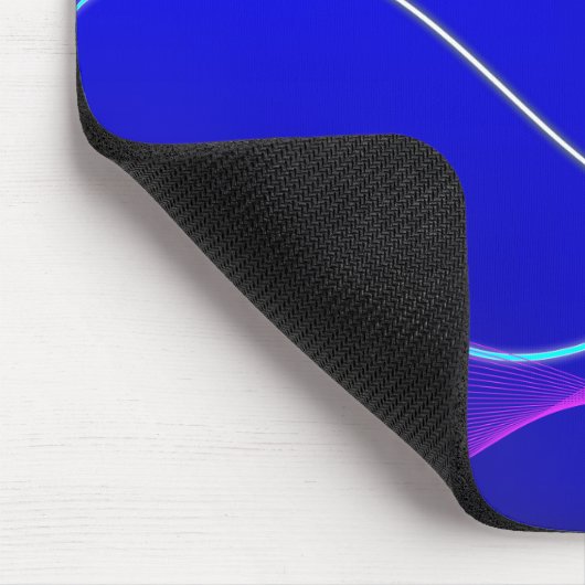 Hintergrund Bluewith Waves Mousepad (Ecke)