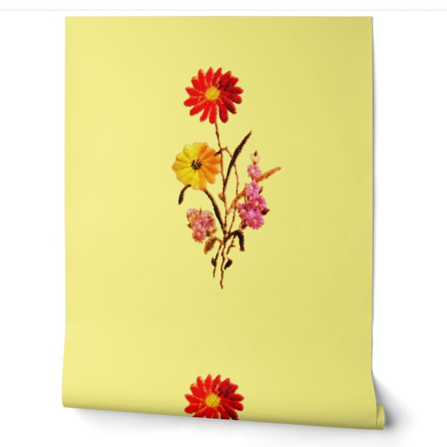 Hintergrund-Blume Tapete (Abrollen)