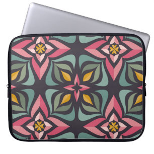Hintergrund - Blume und Blätter. Nature orn Laptopschutzhülle