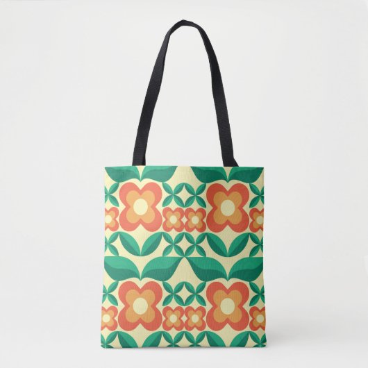 Hintergrund - Blume und Blätter. Nature orn Tasche (Vorderseite)