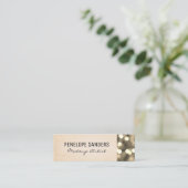 Hintergrund | Bokeh Mini Visitenkarte (Stehend Vorderseite)