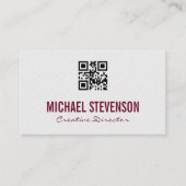 Hintergrund | Carpentry | qr Code Visitenkarte (Vorderseite)