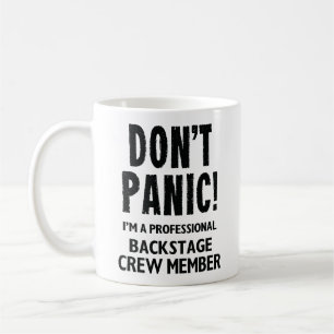 Hintergrund-Crew Kaffeetasse