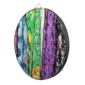 Hintergrund Dartscheibe (Vorderseite rechts)