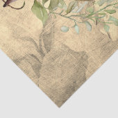 Hintergrund-Decoupage des Blumenkäfigs Seidenpapier (Detail)