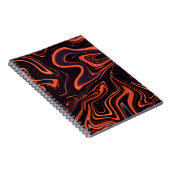 Hintergrund der abstrakten Marmortextur Notizblock (Rechte Seite)