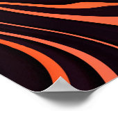 Hintergrund der abstrakten Marmortextur Poster (Ecke)