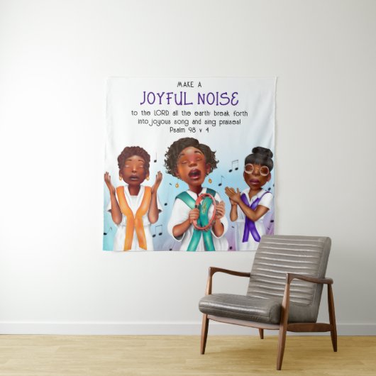 Hintergrund der afrikanischen amerikanischen Singe Wandteppich (Beispiel)